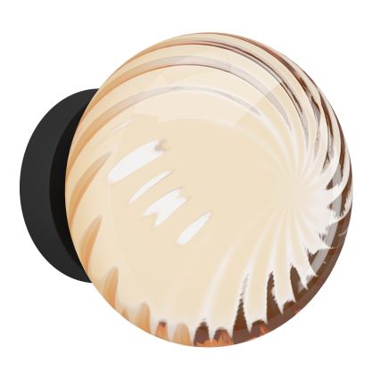 Eglo - LED Stmívatelné nástěnné svítidlo LED/5,8W/230V 2200-6500K béžová/kouřová + dálkové ovládání