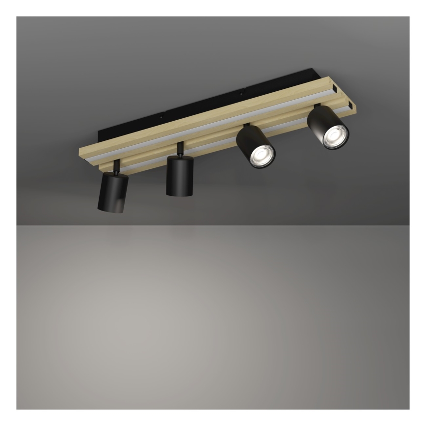 Eglo - LED Bodové svítidlo 4xLED/2,2W/230V + 2xLED/1,2W + 2xLED/2W béžová/černá