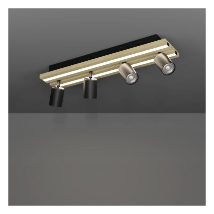 Eglo - LED Bodové svítidlo 4xLED/2,2W/230V + 2xLED/1,2W + 2xLED/2W béžová/černá