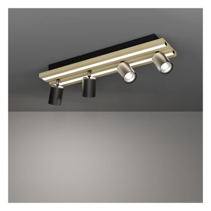 Eglo - LED Bodové svítidlo 4xLED/2,2W/230V + 2xLED/1,2W + 2xLED/2W béžová/černá