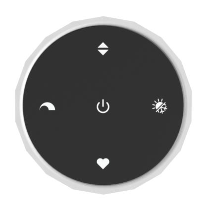 Eglo Stars of Light - LED Stmívatelné stropní svítidlo LED/40W/230V 2200-6500K bílá + dálkové ovládání