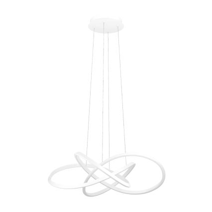 Eglo - LED Stmívatelný lustr na lanku LED/48,7W/230V 2200-6500K bílá + dálkové ovládání