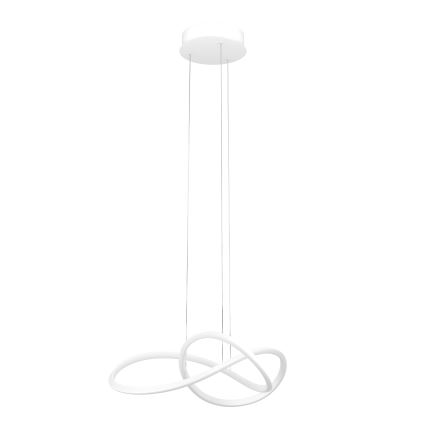 Eglo - LED Stmívatelný lustr na lanku LED/40W/230V 2200-6500K bílá + dálkové ovládání