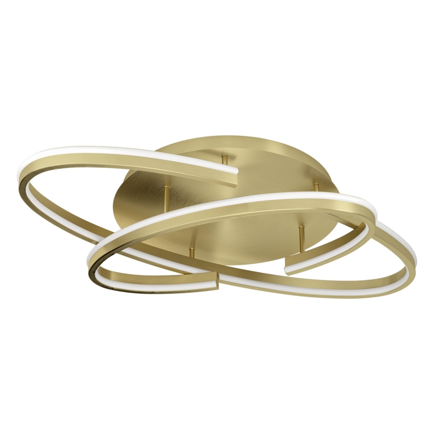 Eglo - LED Stmívatelné stropní svítidlo LED/40W/230V 2200-6500K zlatá + dálkové ovládání