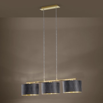 Eglo 39225 - Lustr na lanku DOLORITA 3xE27/60W/230V