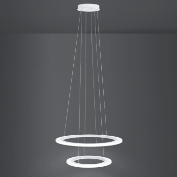 Eglo 39273 - LED Stmívatelný lustr na lanku PENAFORTE 1xLED/33W/230V + 1xLED/19,W