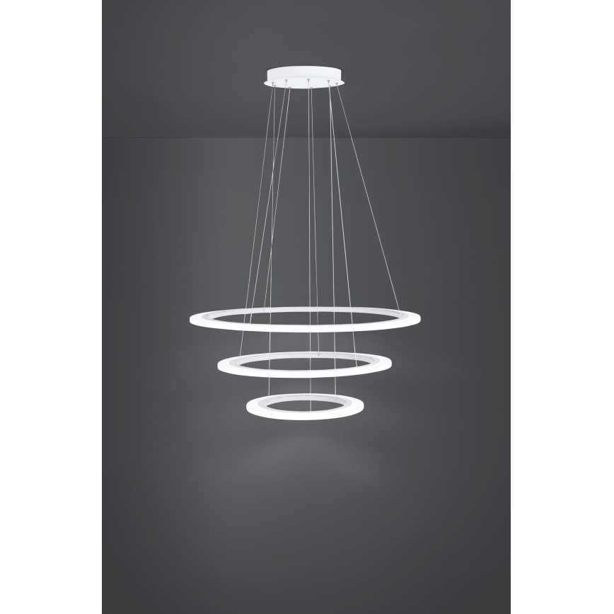 Eglo - LED Stmívatelný lustr na lanku 1xLED/45W/230V + 1xLED/33W + 1xLED/19,5W