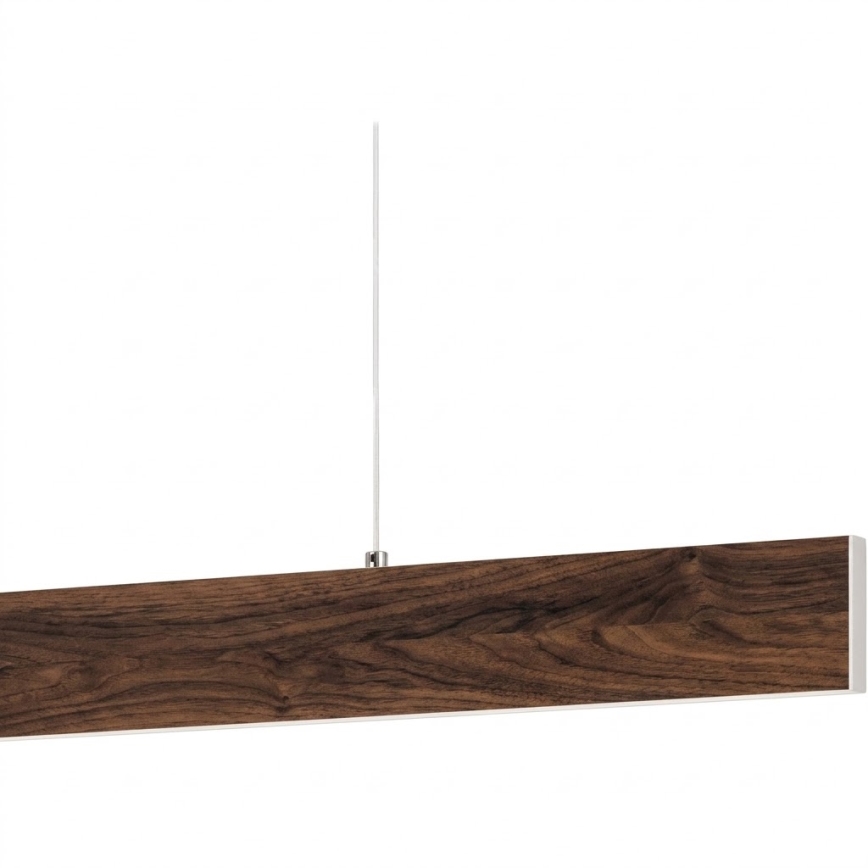 Eglo - LED Stmívatelný lustr na lanku LED/21W/230V + LED/8,4W ořech