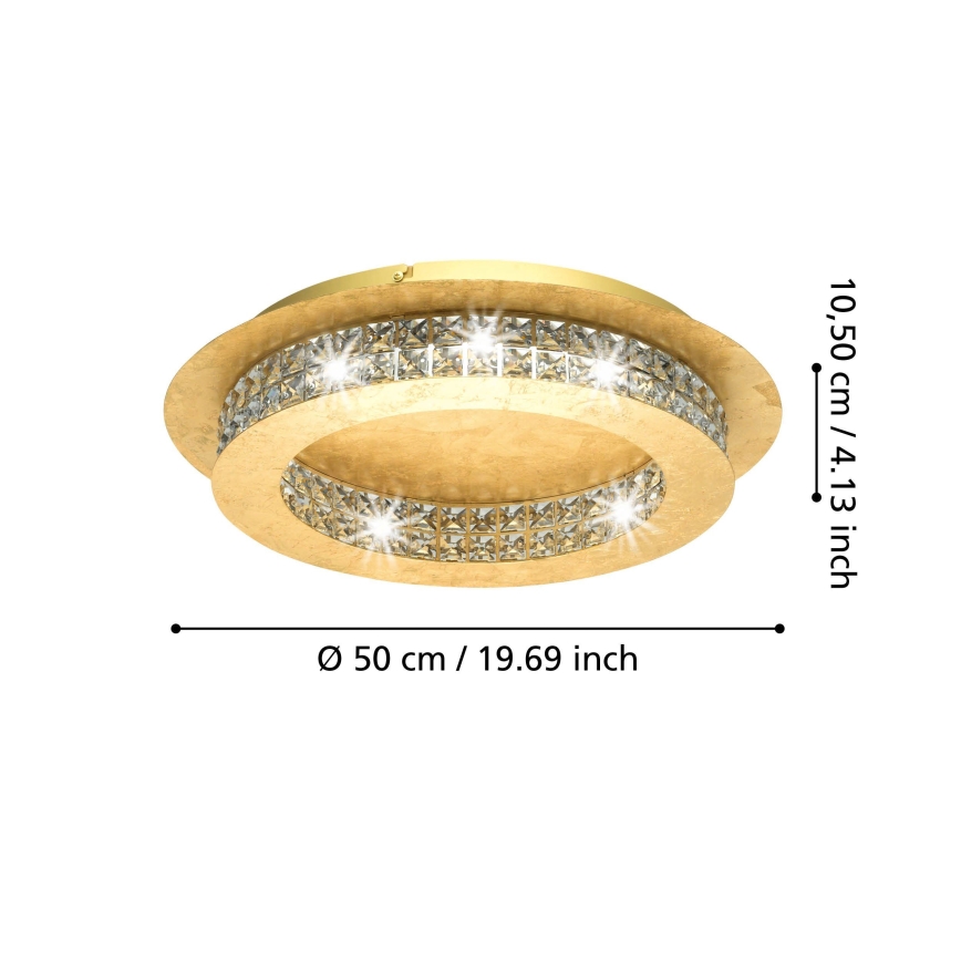Eglo - LED Stmívatelné stropní svítidlo LED/31,5W/230V