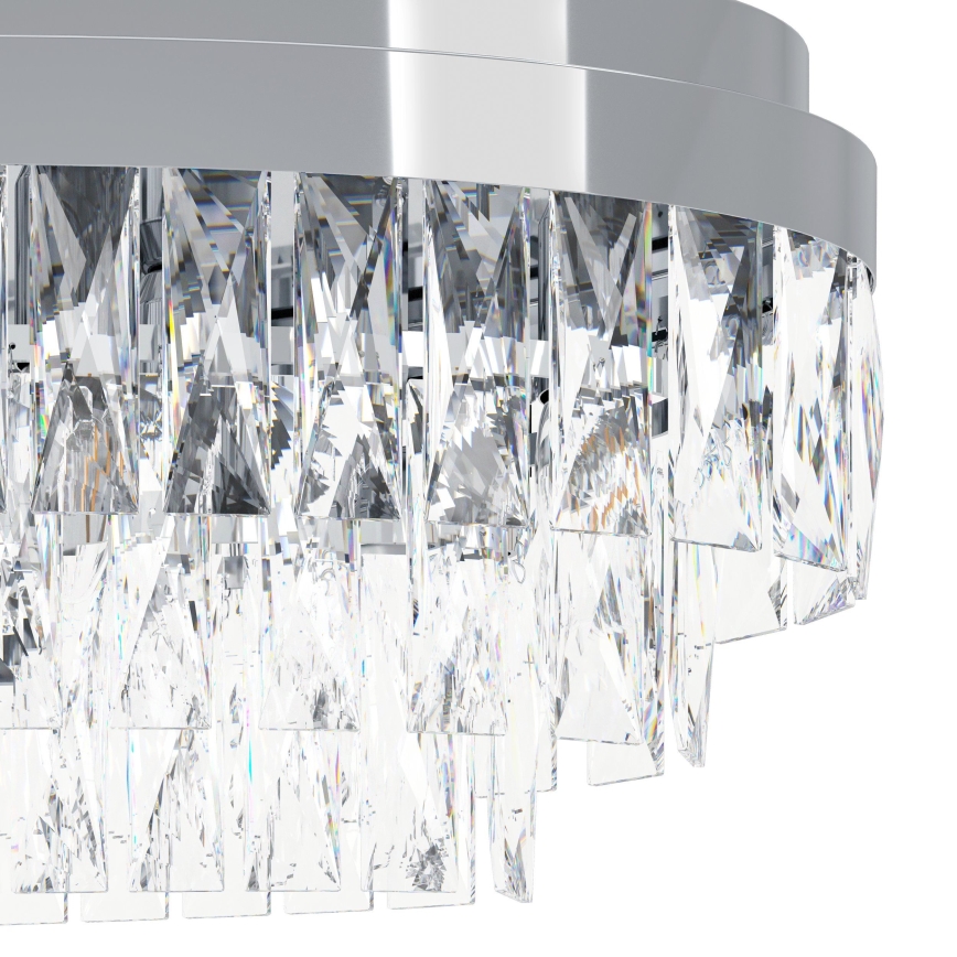 Eglo - Lustr na řetězu 13xE14/40W/230V lesklý chrom