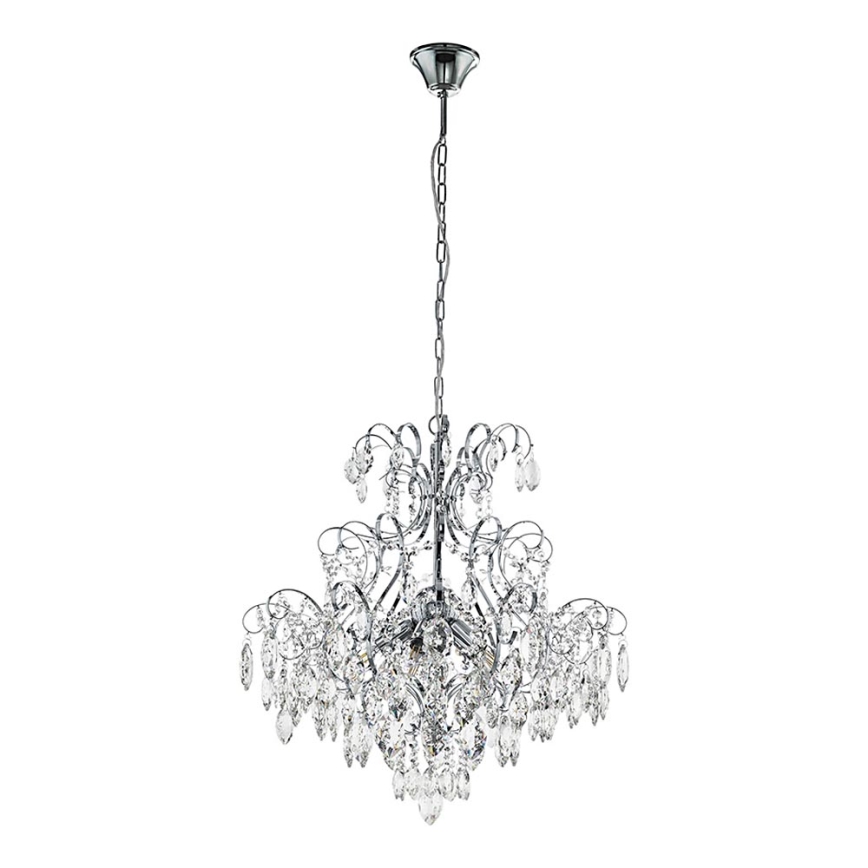 Eglo - Lustr na řetězu 5xE14/25W/230V