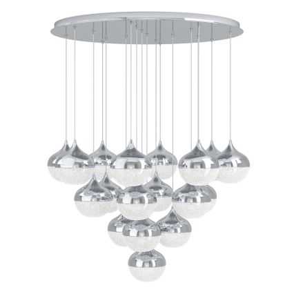 Eglo - LED Stmívatelný lustr na lanku 18xLED/3,1W/230V