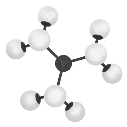 Eglo - LED Přisazený lustr 9xG9/3W/230V