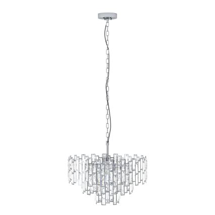 Eglo - Lustr na řetězu 10xE14/25W/230V pr. 63 cm