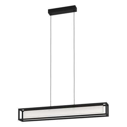 Eglo 39629 - LED Stmívatelný lustr na lanku GUALAJO LED/27W/230V černá
