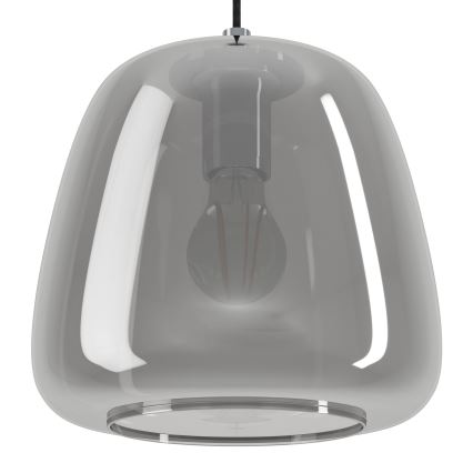 Eglo - Lustr na lanku 5xE27/40W/230V kouřová