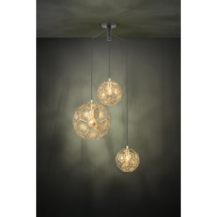 Eglo - Lustr na lanku  3xE27/60W/230V