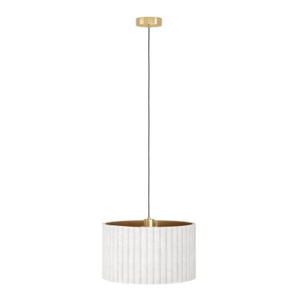 Eglo - Lustr na lanku 1xE27/40W/230V bílá