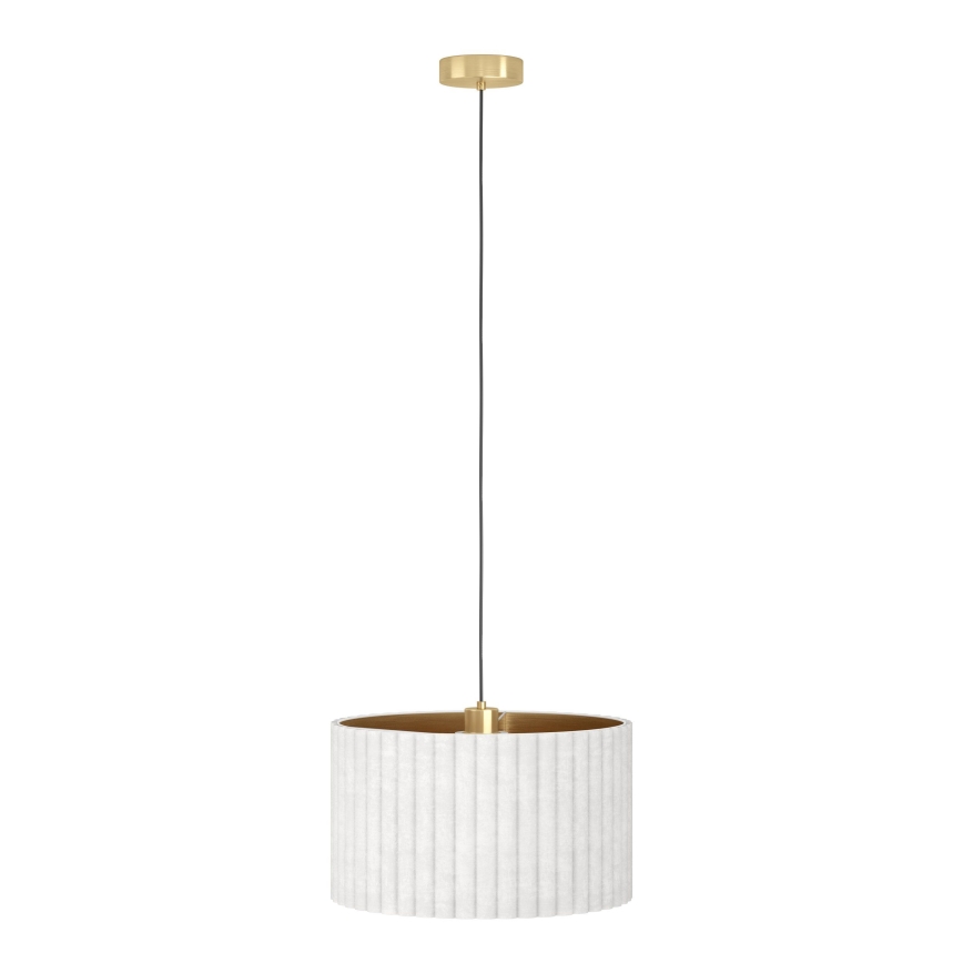Eglo - Lustr na lanku 1xE27/40W/230V bílá