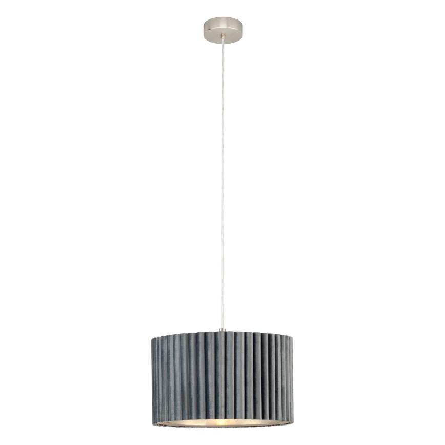 Eglo - Lustr na lanku 1xE27/40W/230V šedá