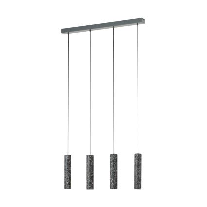 Eglo - LED Lustr na lanku 4xGU10/4,5W/230V