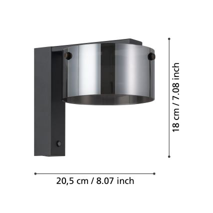 Eglo - LED Stmívatelné nástěnné svítidlo 1xLED/7,2W/230V