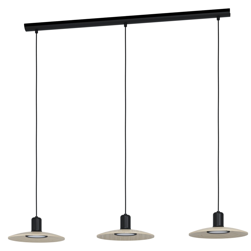 Eglo - LED Lustr na lanku 3xGU10/4,6W/230V 3000K