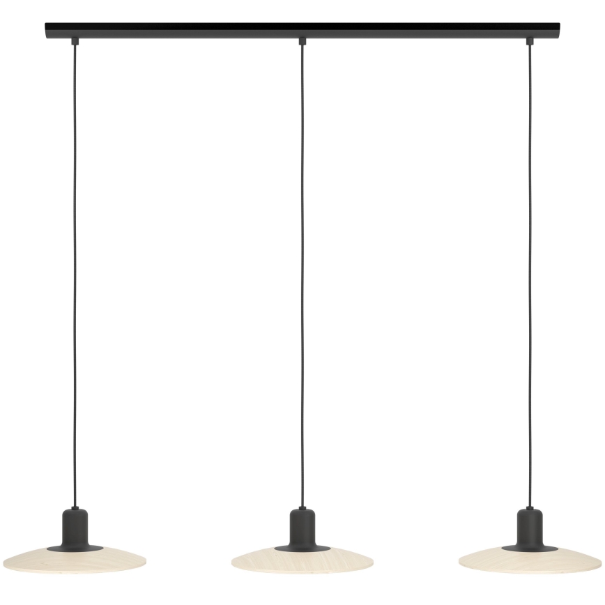 Eglo - LED Lustr na lanku 3xGU10/4,6W/230V 3000K