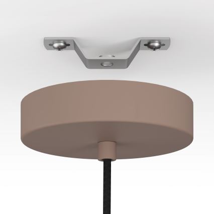 Eglo - Lustr na lanku 1xE27/40W/230V hnědá
