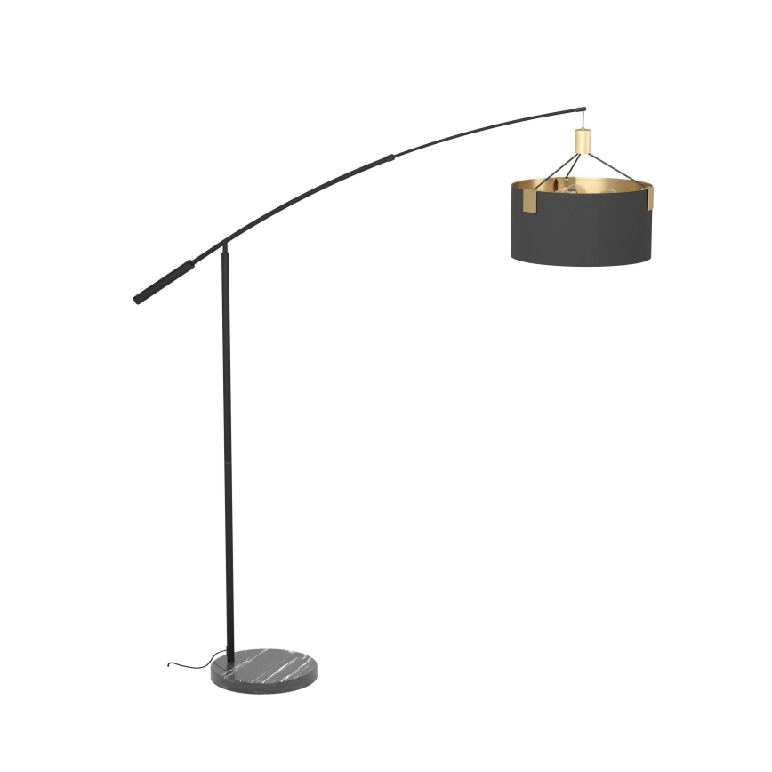 Eglo - Stojací lampa 3xE27/40W/230V černá/zlatá