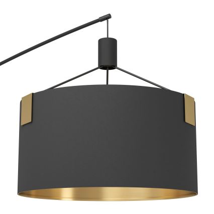 Eglo - Stojací lampa 3xE27/40W/230V černá/zlatá