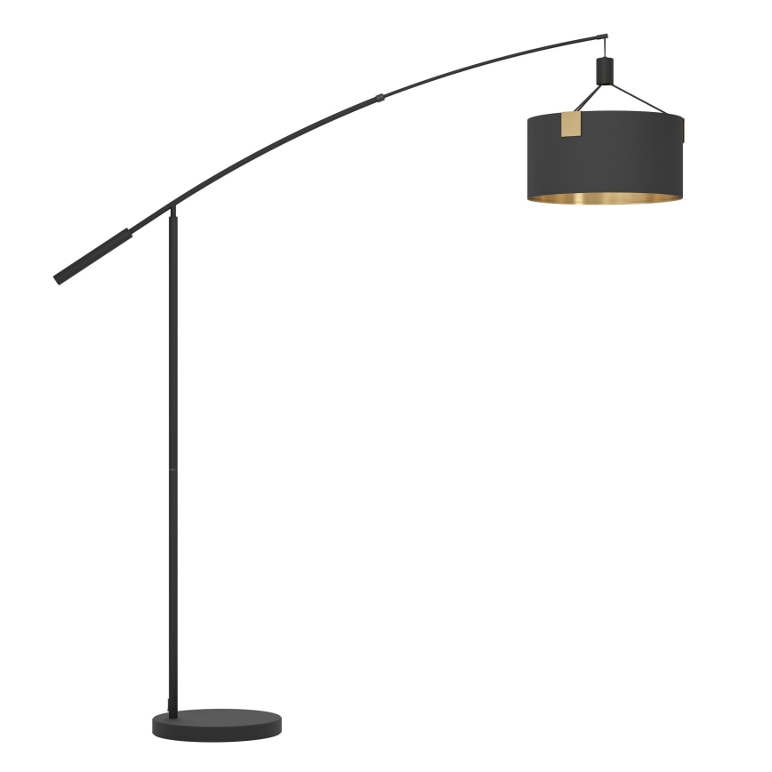 Eglo - Stojací lampa 3xE27/40W/230V černá/zlatá