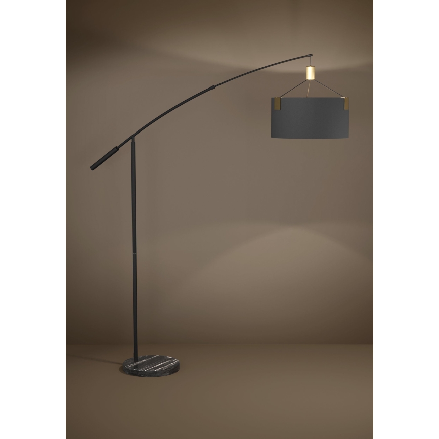 Eglo - Stojací lampa 3xE27/40W/230V černá/zlatá