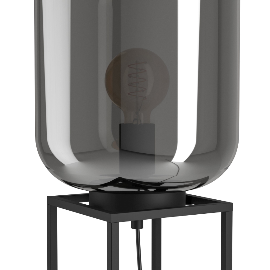 Eglo - Stolní lampa 1xE27/40W/230V kouřová