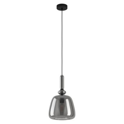 Eglo - Lustr na lanku 1xE27/40W/230V kouřová