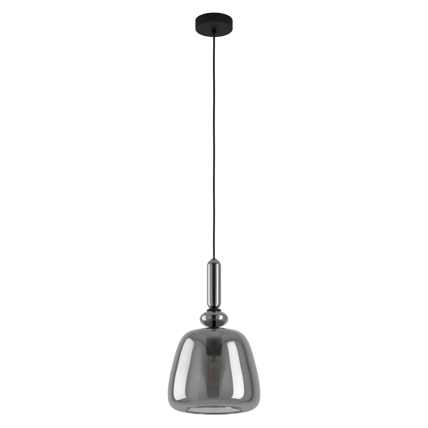 Eglo - Lustr na lanku 1xE27/40W/230V kouřová