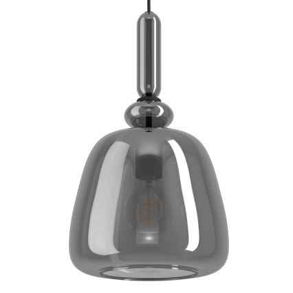 Eglo - Lustr na lanku 1xE27/40W/230V kouřová