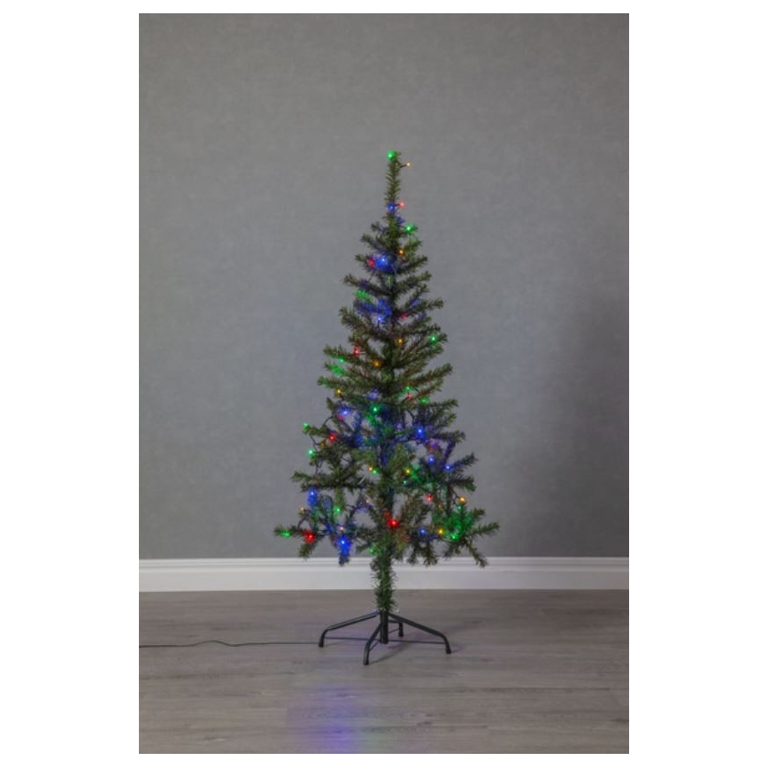 Eglo - LED Venkovní vánoční řetěz 80xLED 8m IP44 multicolor