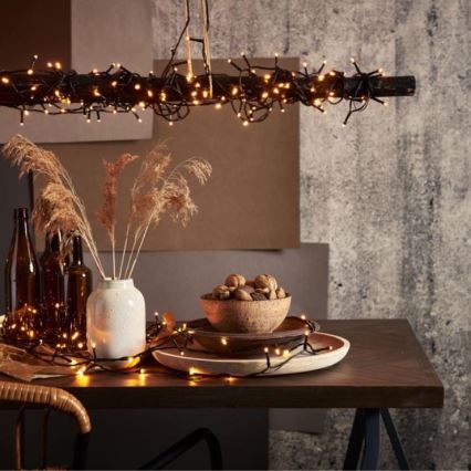 Eglo - LED Venkovní  řetěz 800xLED 21m IP44 teplá bílá