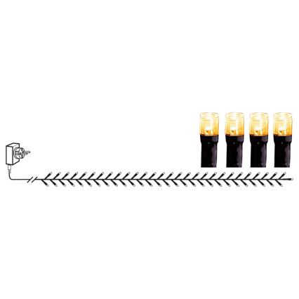 Eglo - LED Venkovní  řetěz 1200xLED 29m IP44 teplá bílá