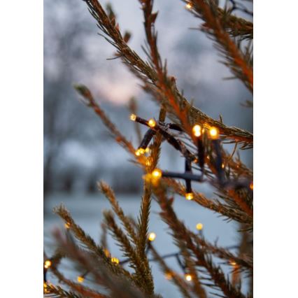 Eglo - LED Venkovní  řetěz 1200xLED 29m IP44 teplá bílá