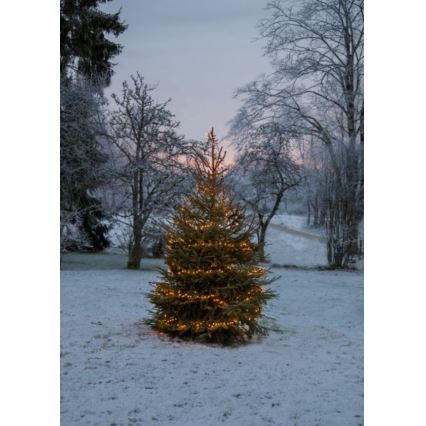 Eglo - LED Venkovní vánoční řetěz 1200xLED 24m IP44 teplá bílá