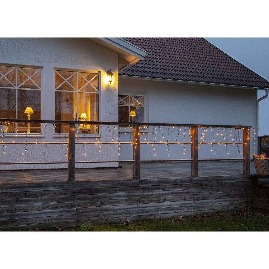 Eglo 410824 - LED Venkovní vánoční řetěz 480xLED/17x0,55m IP44 teplá bílá