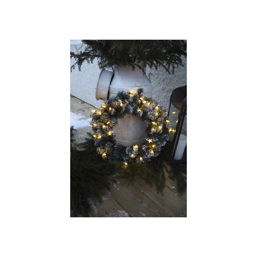 Eglo - LED Venkovní vánoční věnec 30xLED/0,064W/3/230V IP44