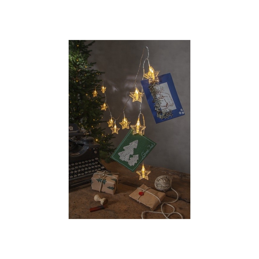 Eglo - LED  řetěz 10xLED 2,1m teplá bílá