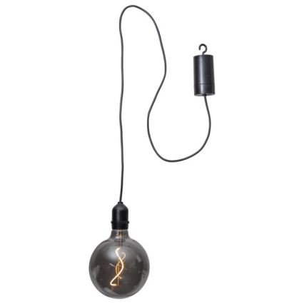 Eglo - LED Venkovní vánoční dekorace LED/0,06W/4xAA IP44 černá