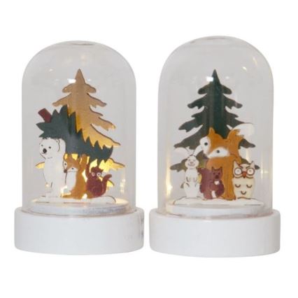 Eglo - SADA 2x LED Vánoční dekorace LED/0,03W/1xCR2032