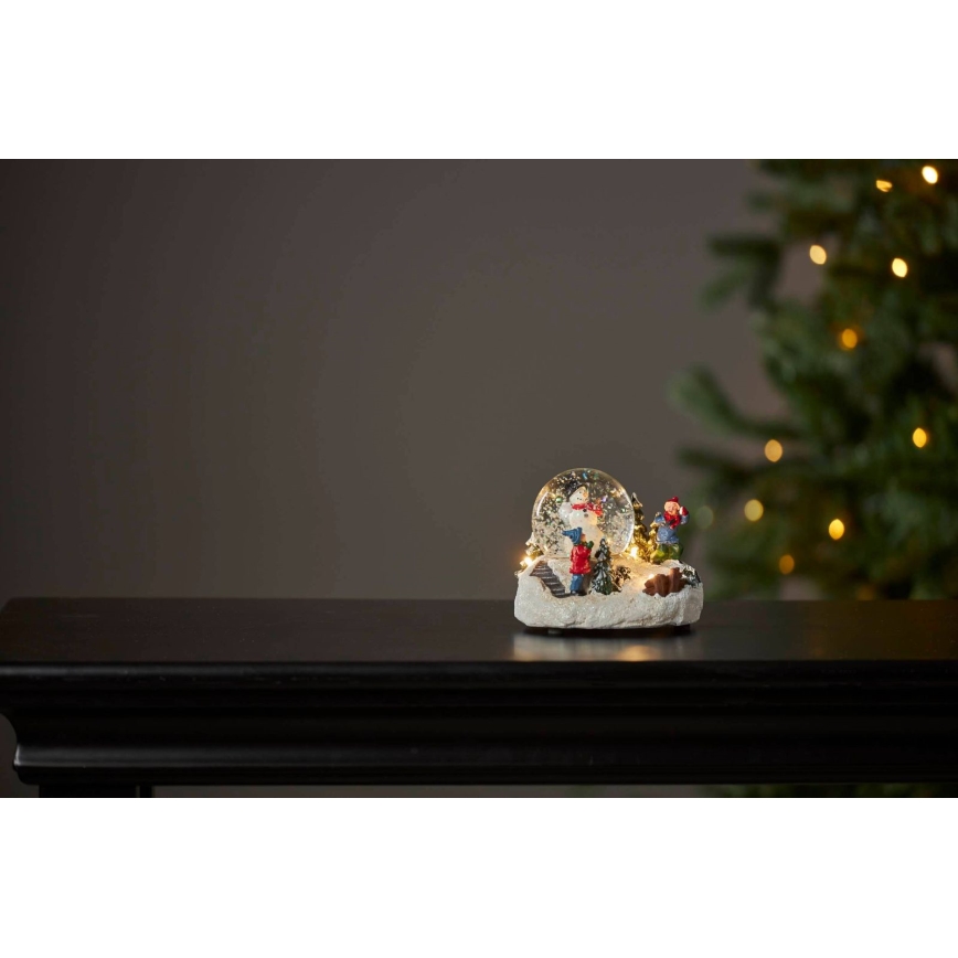 Eglo 411482 - LED Vánoční dekorace WINTERVILLE LED/2xAAA sněžítko