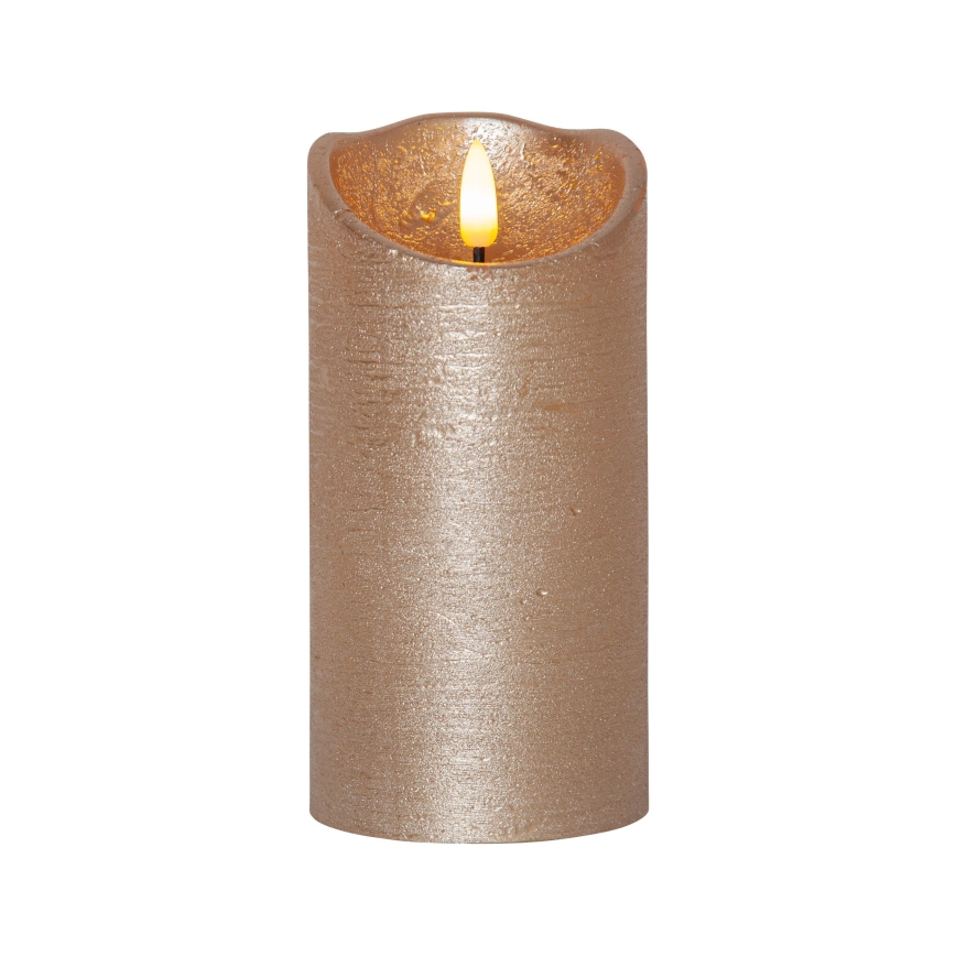 Eglo 411501 - LED Vánoční dekorace FLAME LED/0,03W/2xAA zlatá