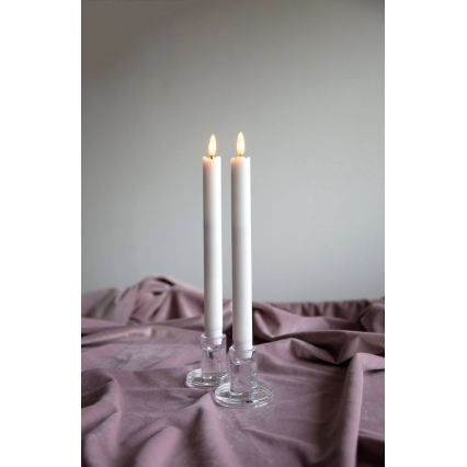 Eglo 411505 - SADA 2x LED Svíčka FLAMME LED/1xAAA bílá